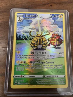 Pokemon Electivire GG08/GG70 SWSH Crown Zenith Galarian Gallery Ultra Rare Holo - Image 1