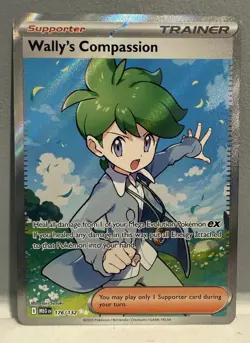 Pokemon TCG Wallys Compassion 176/133 Full Art Trainer Mega Evolutions - Image 1
