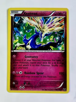Xerneas 2016 Pokemon XY Deck Exclusive Cracked Ice Holo #96/146 * NM - Image 1