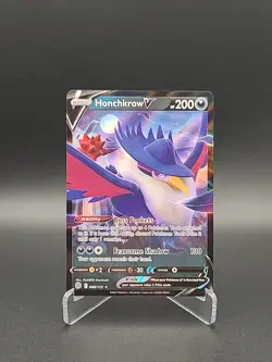 Pokemon Honchkrow V 88/172 Ultra Rare Brilliant Stars Pokemon TCG Sword & Shield - Image 1