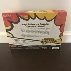 Pokemon TCG: Mega Evolution—Ascended Heroes Mega Emboar Ex Box - Image 2