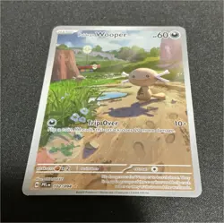Pokemon Paldean Wooper Illustration Rare Holo 102/094 Me02 - Image 1