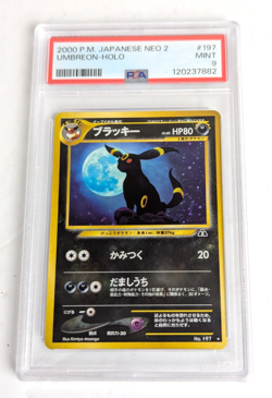 PSA 9 Umbreon Neo 2 #197 Neo Discovery Japanese Pokemon Card MINT Holo - Image 4