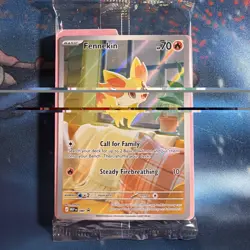 Pokemon Fennekin 080 - Black Star PROMO Sealed IN HAND Chaos Rising ETB - Image 1