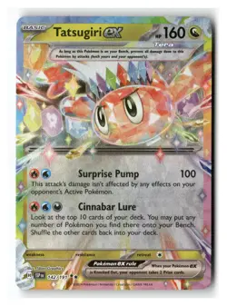 Tatsugiri ex 142/191 Double Rare Surging Sparks Pokemon Near Mint - Image 1