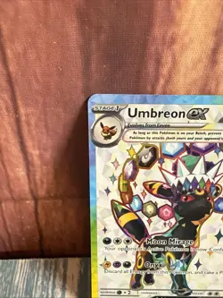 Umbreon ex 176 Black Star Promo Pokemon TCG Prismatic Evolutions - Image 2