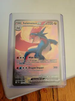 Pokemon TCG Salamence EX Journey Together Special Illustration Rare Card 187/159 - Image 1