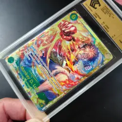 ✨ One Piece- CCC 10 GOLD - Monkey D. Luffy OP13-118 -SEC- FR - MINT - Image 2