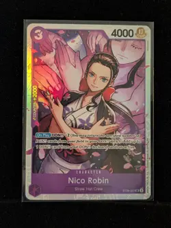 One Piece Nico Robin ST26-003 Super Rare Holo - Image 1