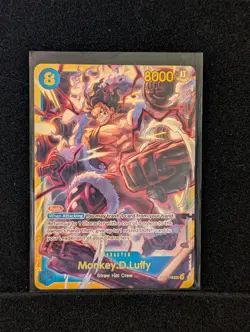 One Piece Monkey D Luffy OP11-118 SEC Learn Together Deck Parallel - Image 1