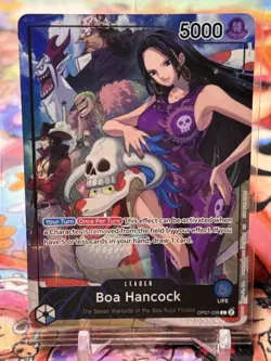 BOA HANCOCK - One Piece OP07-038 - SEALED PROMO Leader L - 2025 PSA Promo - Image 1