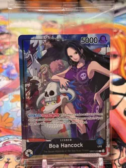 BOA HANCOCK - One Piece OP07-038 - SEALED PROMO Leader L - 2025 PSA Promo - Image 2
