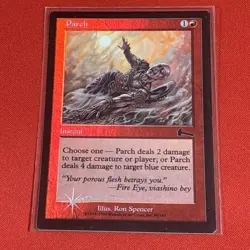 MTG 1x FOIL Parch # 86 Urza's Legacy Pauper Magic the Gathering Card x1 NM - Image 1