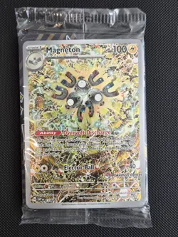 SEALED Magneton 159 Pokemon Center Exclusive Promo Card Sv: Scarlet & Violet - Image 1