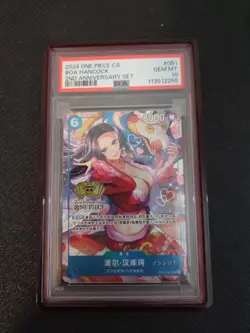 One Piece Boa Hancock Chinese Card Game 2nd Anniversary PSA 10 - Image 1