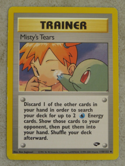 Pokemon TCG Misty's Tears Gym Challenge 118/132 Card - Image 1