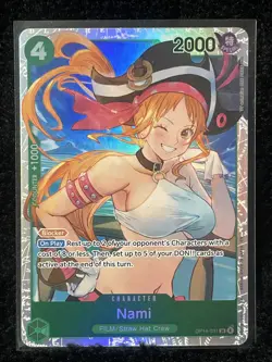 Nami One Piece Foil Card OP14-031 - Image 1
