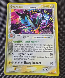 Gyarados (Delta Species) 8/110 Holon Phantoms Reverse Holo Rare Pokemon Card - Image 1