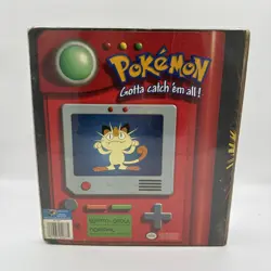 Vintage Pokemon Card Binder Thunder Wave Electric Pikachu Nintendo 1998 - Image 2