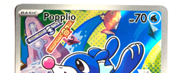Pokemon Popplio Black Star Promo + FREE extra Rare card! - Image 2