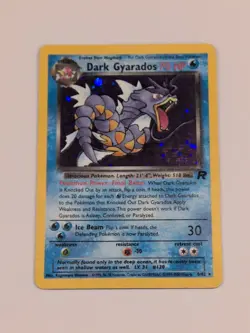 Dark Gyarados 8/82 Team Rocket Holo Pokemon Card - Image 1