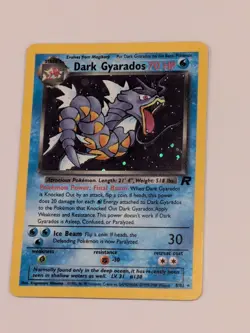 Dark Gyarados 8/82 Team Rocket Holo Pokemon Card - Image 2