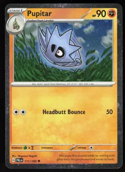 Pupitar (Cosmos Holo) 111/193 Holo Miscellaneous Cards & Products Pokemon NM - Image 1