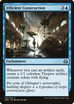 MTG Efficient Construction Aether Revolt #33 Uncommon Magic The Gathering - Image 1