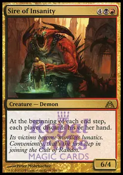 Sire of Insanity 1x FOIL DGM MTG Dragon's Maze Rare MINT black red - Image 1