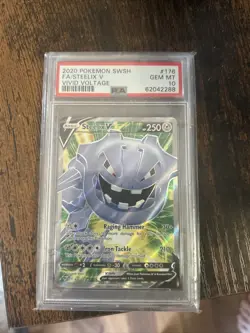 Psa 10 Steelix V Pokemon Card Peek Condition - Image 1