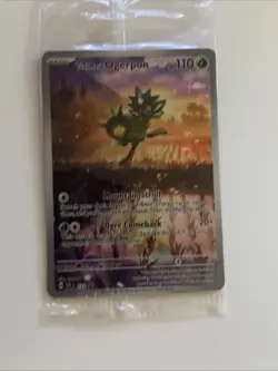 Teal Mask Ogerpon 123 Sv: Scarlet & Violet Promo Cards Holo Sealed - Image 2