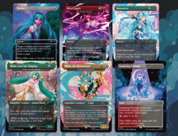 Secret Lair Drop x Hatsune Miku: Sakura Superstar EN - Rainbow Foil Edition MTG - Image 2