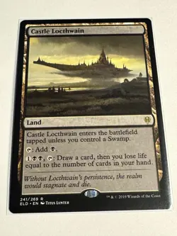 Castle Locthwain Throne of Eldraine Regular NM Magic the Gathering MTG - Image 1