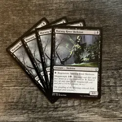 MTG 4x Marang River Skeleton x4 LP Dragons of Tarkir - Image 1