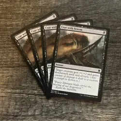 MTG 4x Coat with Venom x4 LP Dragons of Tarkir - Image 1