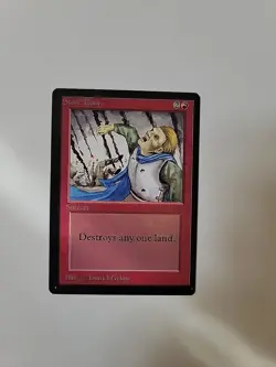 Magic The Gathering Beta Set Stone Rain - See Photos - OC3128 - Image 1