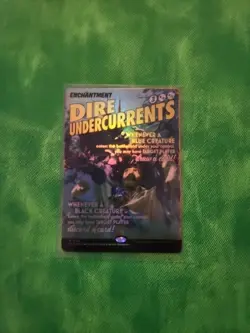 MTG Magic the Gathering SLD Secret Lair Drop Foil Poster 1578 Dire Undercurrents - Image 1