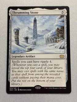 Thrumming Stone - Double Masters 2022 - NM MTG Magic - Image 1