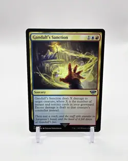 Gandalf's Sanction Uncommon Magic The Gathering TCG Lord Of The Rings 208 - Image 1