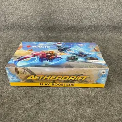 Magic: The Gathering Aetherdrift Play Booster Box, Sealed Box is Worn - Image 2