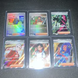 Pokemon TCG Scarlet & Violet Trainer Full Art Holo Lot- 4 Cards/2 Poke Ball M/NM - Image 1