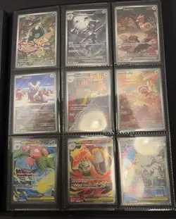 Mega Evolution Master Set 89% Complete Nm Condition 169/188 Cards With Binder - Image 2
