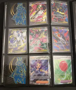 Mega Evolution Master Set 89% Complete Nm Condition 169/188 Cards With Binder - Image 3
