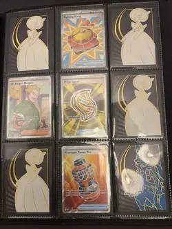 Mega Evolution Master Set 89% Complete Nm Condition 169/188 Cards With Binder - Image 4