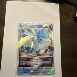 Glaceon VSTAR Promo Holo SWSH: Sword & Shield Promo Cards SWSH197 NM - Image 1
