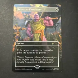 MTG Swords To Plowshares P 0001 PSA Magazine Promo May 2026 Thanos Light Play - Image 1