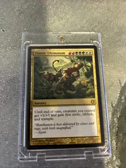 MTG Titanic Ultimatum - Shards of Alara (ALA) #204 Magic the Gathering - Image 3