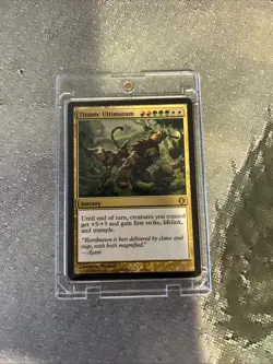 MTG Titanic Ultimatum - Shards of Alara (ALA) #204 Magic the Gathering - Image 4