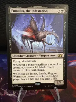 Fumulus, the Infestation 42 J25 Jumpstart Rare MTG Vampire Takotto Deathtouch NM - Image 1