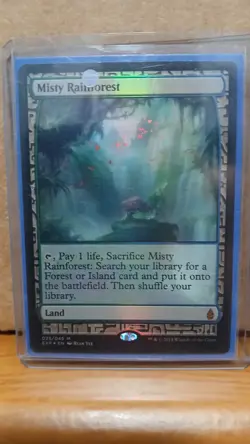 Battle For Zendikar misty rainforest expedition foil - Image 1